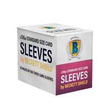 Load image into Gallery viewer, Beckett Shield Thick 130pt soft penny sleeve 5pk 100ct each