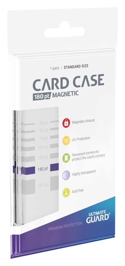 NEW ULTIMATE GUARD 180 PT MAGNETIC CARD HOLDER