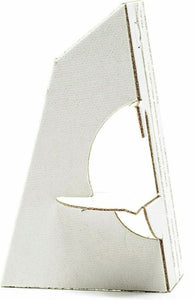 2 PACK LOT LINECO 3" EASEL BACKS NEW WHITE SELF STICK ( SUPPORTS 4.5") 25EA 50TT